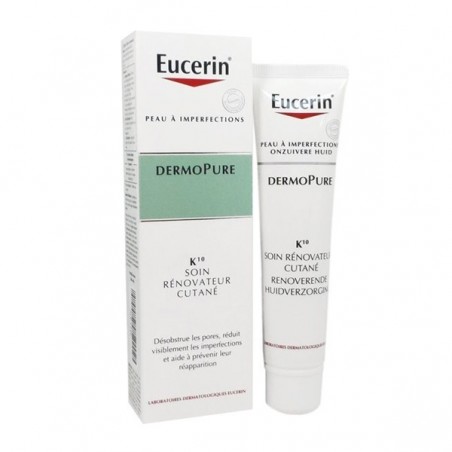 EUCERIN DERMOPURE K10 SOIN RÉNOVATEUR CUTANÉ 40 ML