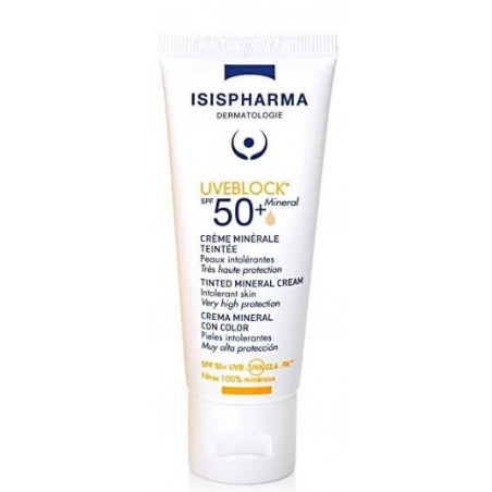 ISISPHARMA UVEBLOCK 50 MINERAL TEINTE