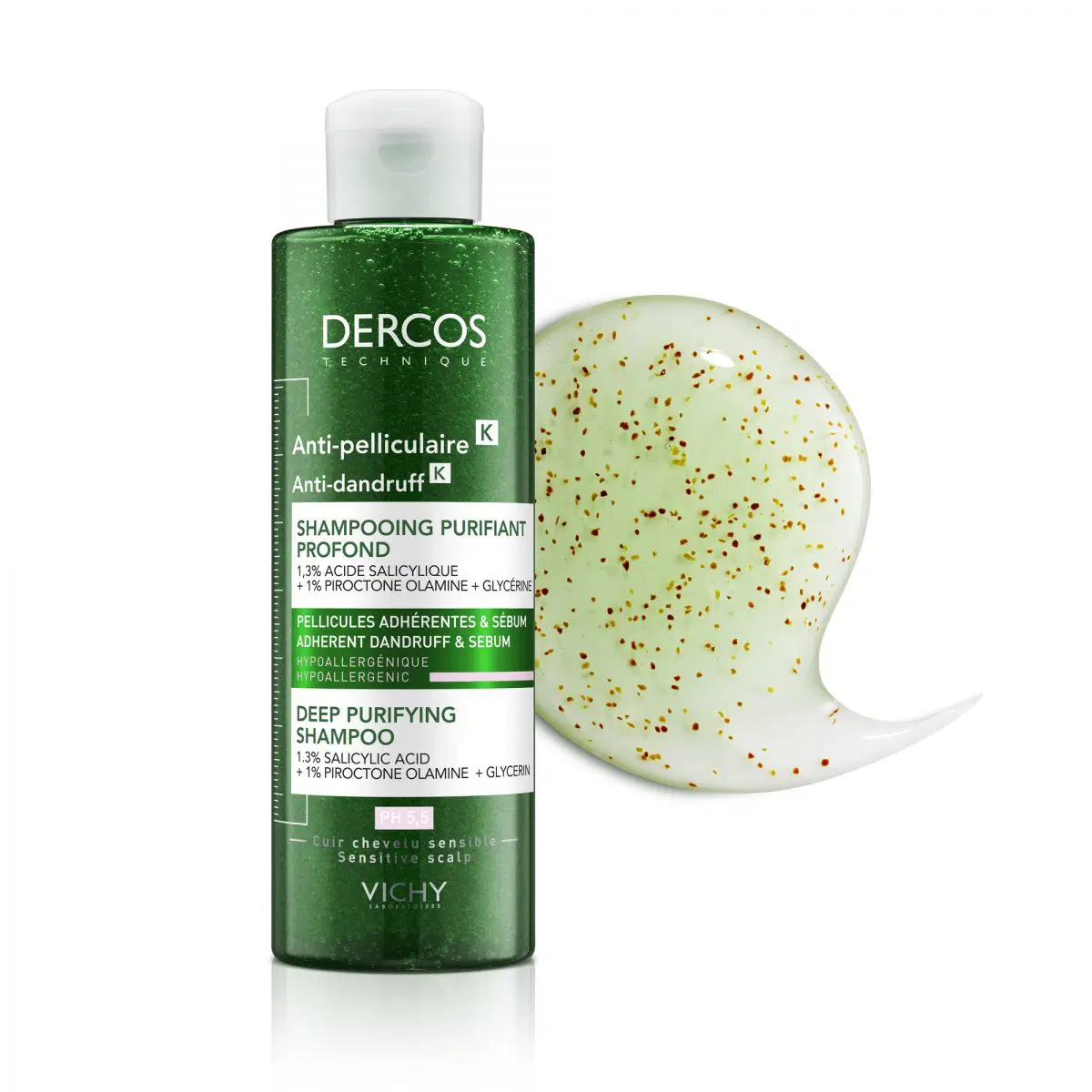 DERCOS SHAMP ANTI-PELLICULAIRE K 200ML