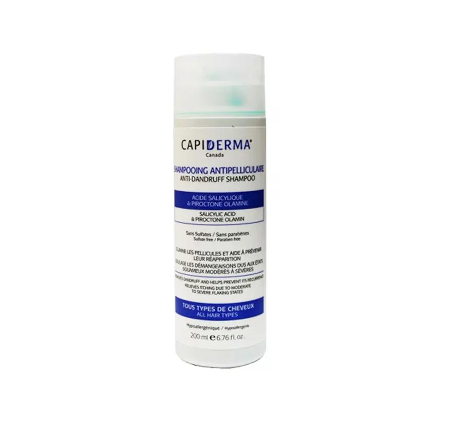 CAPIDERMA SHAMPOOING ANTI-PELLICULAIRE 200ML