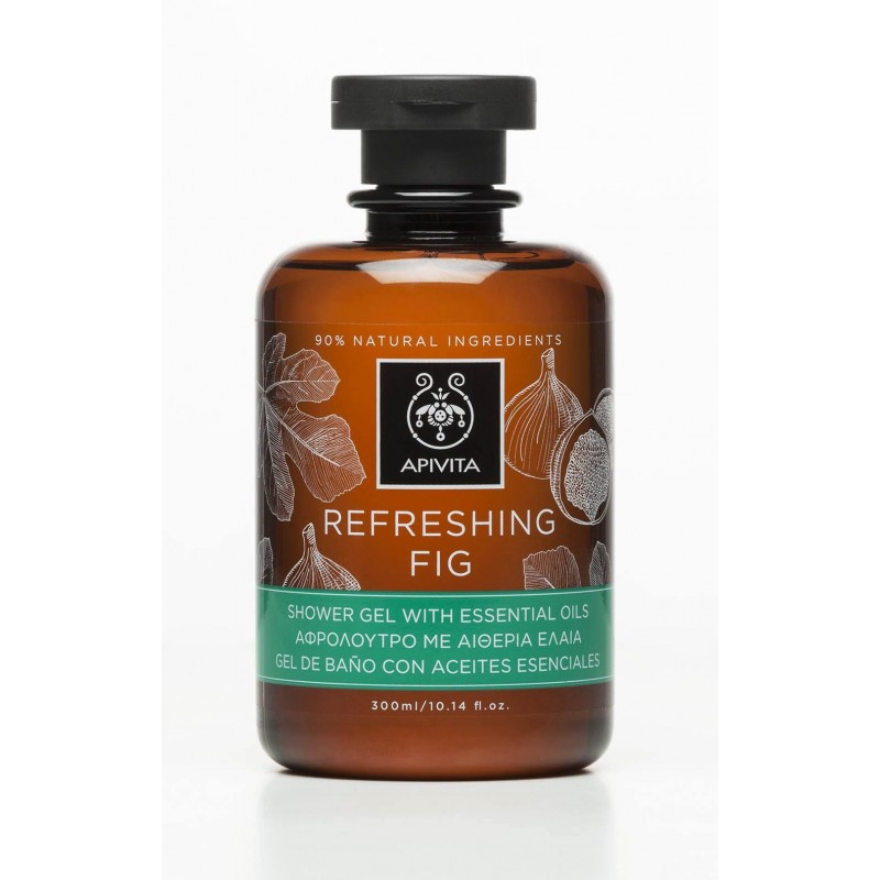 APIVITA GEL DOUCHE RAFRAICHISSANT FIGUE 250 ML