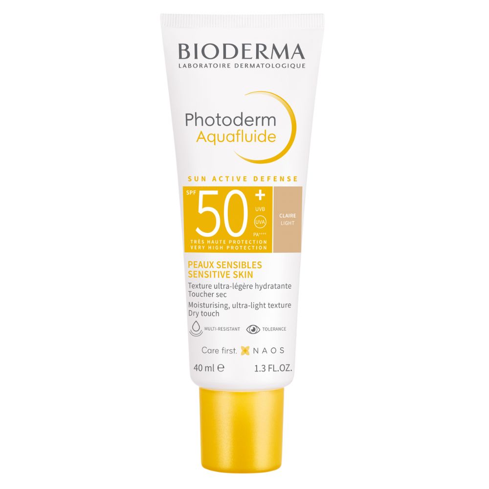 SOLAIRE PHOTODERM AQUAFLUIDE SPF50+ CLAIRE 40 ML