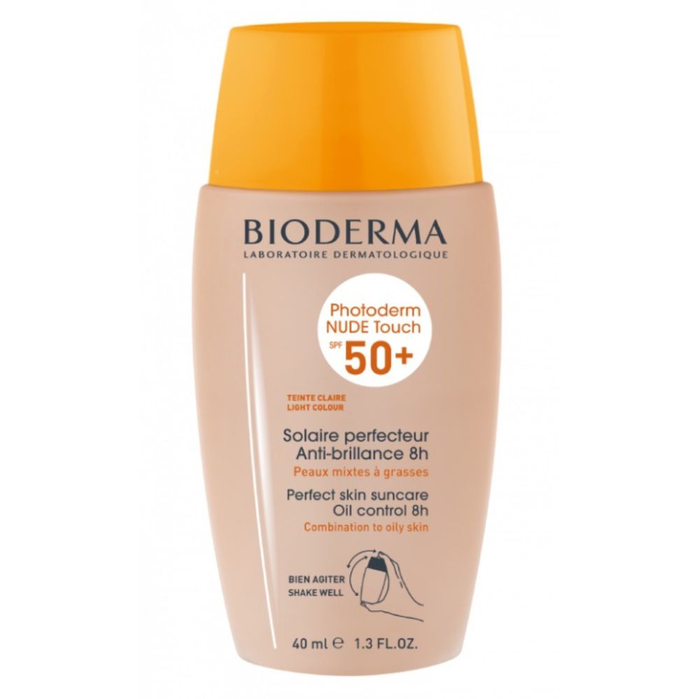 SOLAIRE PHOTODERM NUDE TOUCH 50+ DOREE 40ML