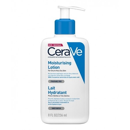 CERAVE LAIT HYDRATANT PEAUX SÈCHES A TRÈS SÈCHES 236ML