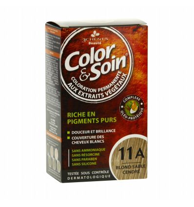 3CHENES COLOR&SOIN BLOND SABLE CENDRE 11A