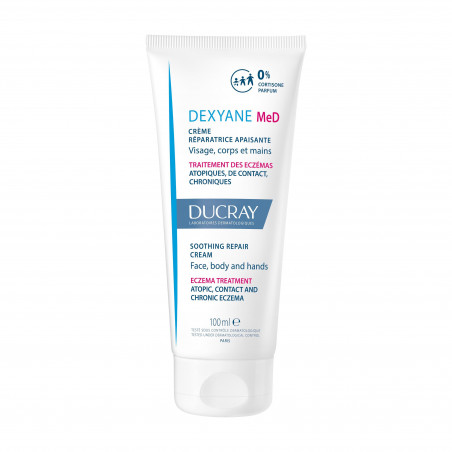 DUCRAY - CRÈME RÉPARATRICE APAISANTE — CRÈME ECZÉMA - DEXYANE MED 100 ML