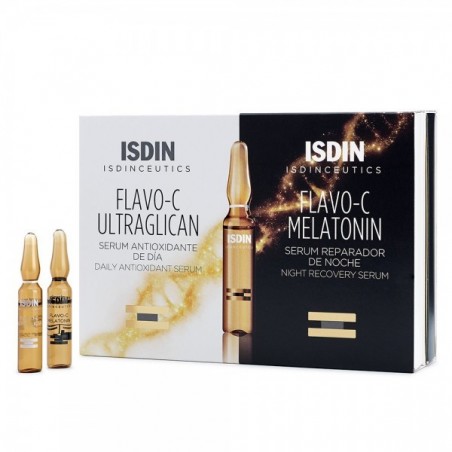 ISDIN Flavo C 24h (Ultraglican+ Melatonin ) 10+10 Amp