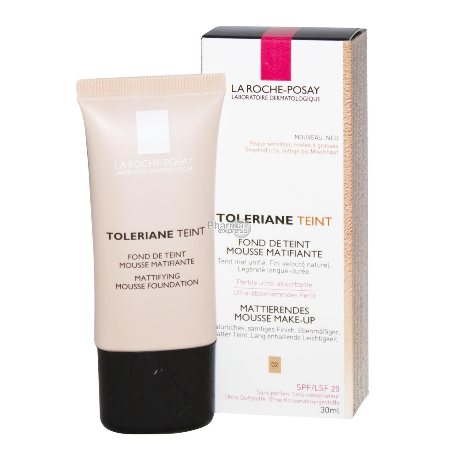 LA ROCHE-POSAY TOLERIANE FDT MOUSSE MATIFIANTE 02