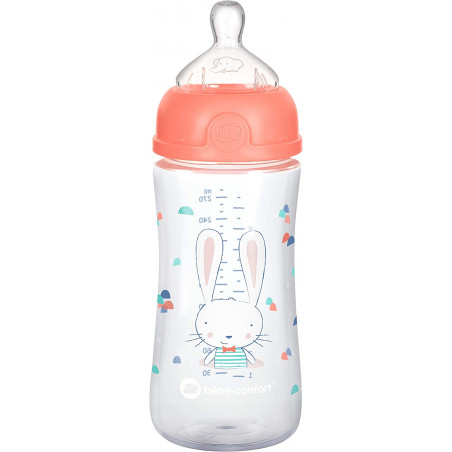 BÉBÉ CONFORT BIBERON PP EMOTION 270 ML - CORAIL 8099