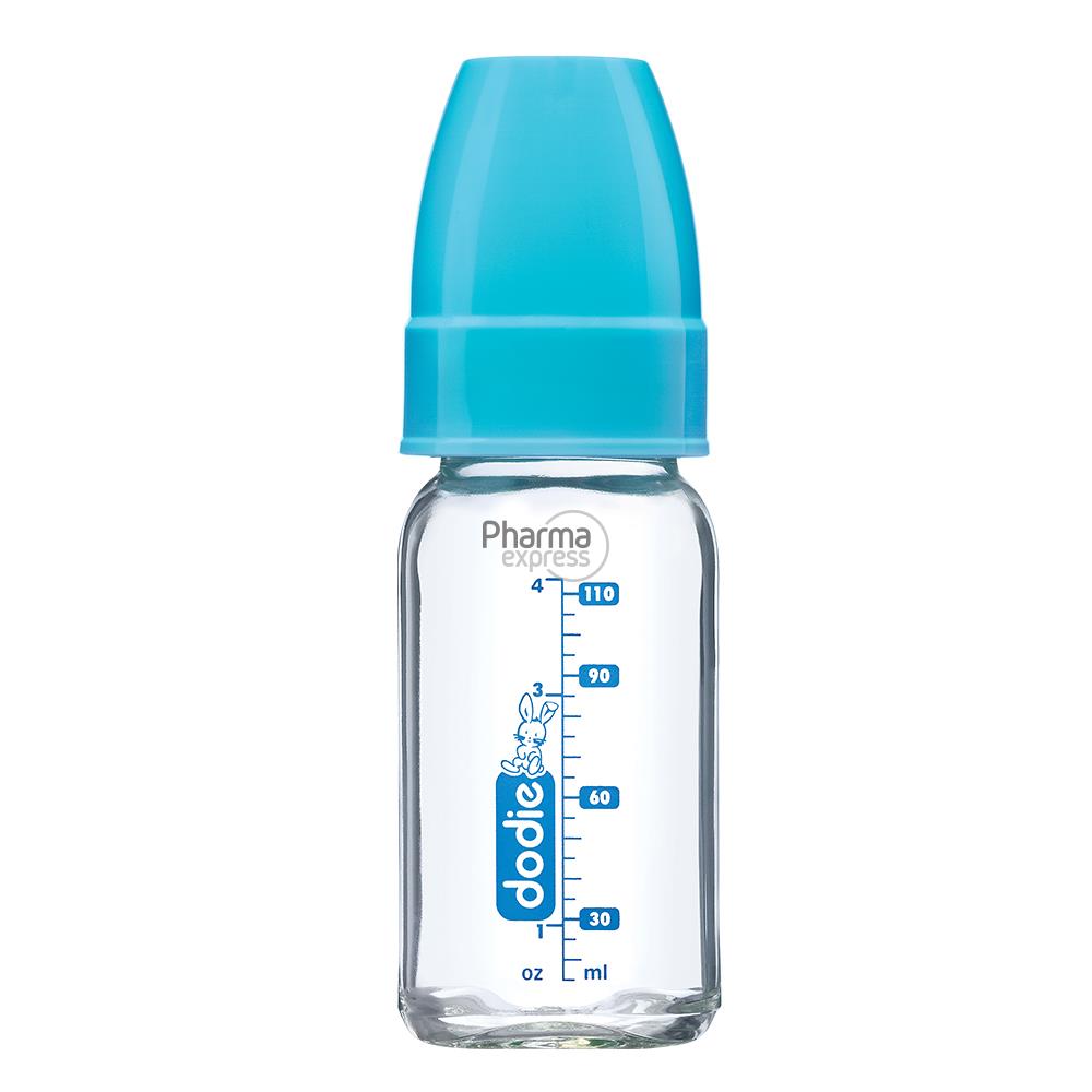 DODIE BIB COL ETROIT VERRE 120ML BLEU LAGOON