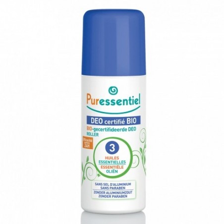 PURESSENTIEL DÉO ROLLER BIO 3 HE - 50ML