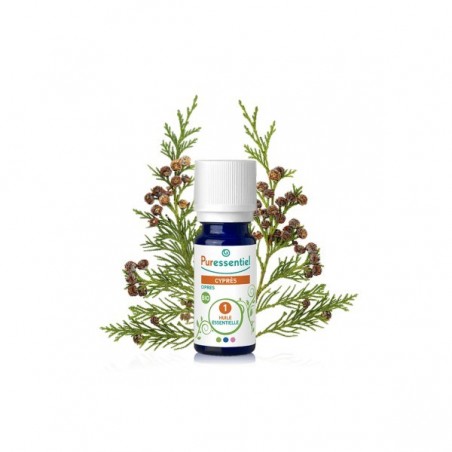 PURESSENTIEL HUILE ESSENTIELLE CYPRÈS BIO 10ML