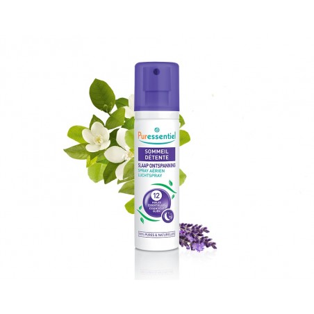 PURESSENTIEL SPRAY AÉRIEN SOMMEIL DÉTENTE 12 HE - 75 ML