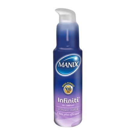 MANIX GEL LUBRIFIANT INFINITI NE SÈCHE PAS NE COLLE PAS 100 ML