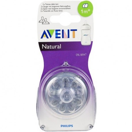 AVENT TETINE NATURAL 1M+