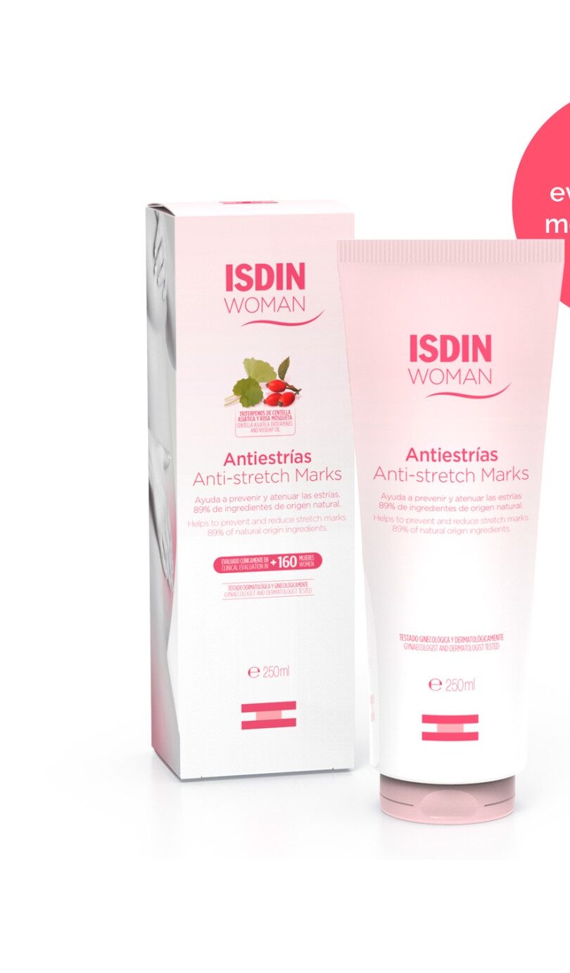 ISDIN WOMAN Crème Anti-Vergetures | 250 Ml