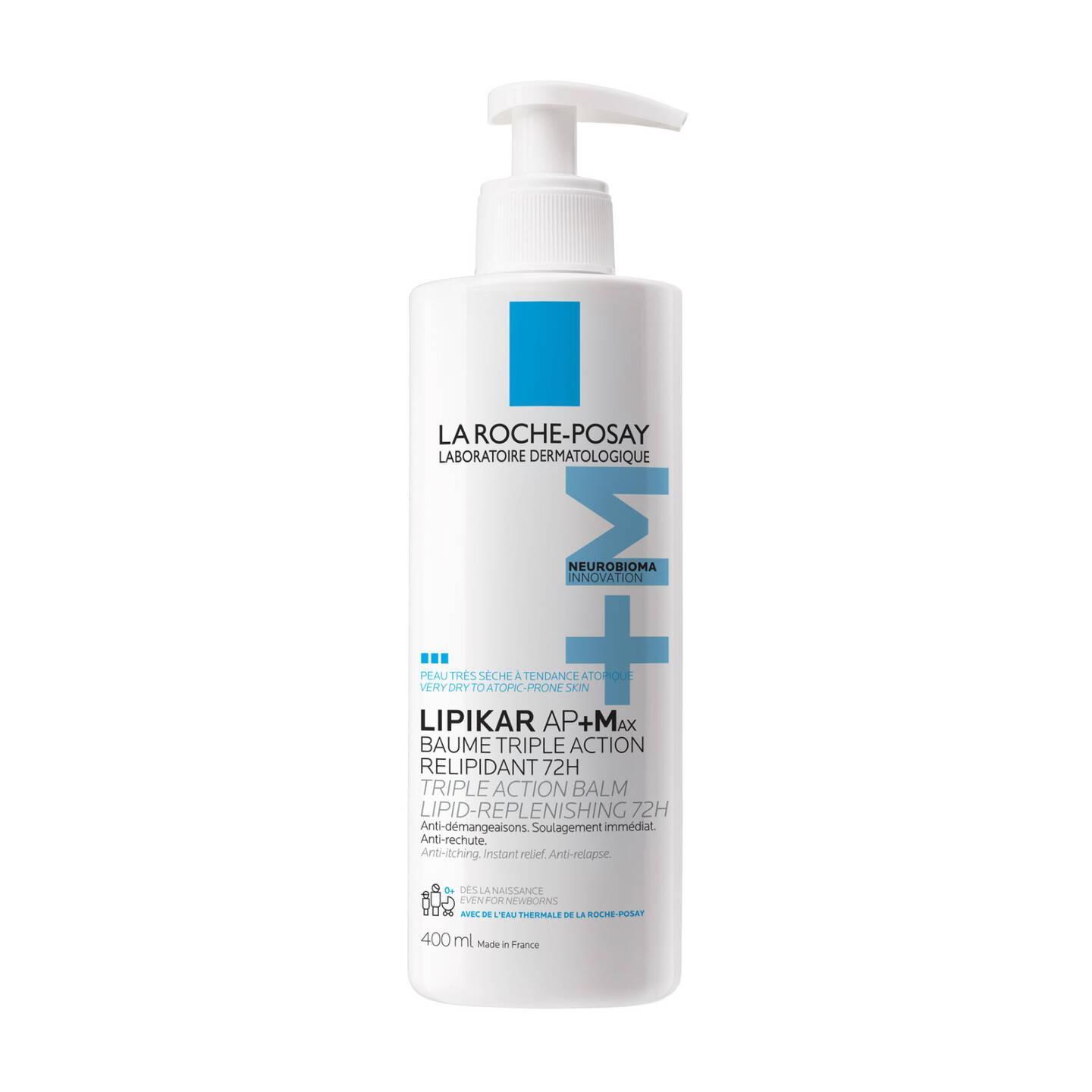 LA ROCHE-POSAY LIPIKAR BAUME AP+MAX 400ML NEW